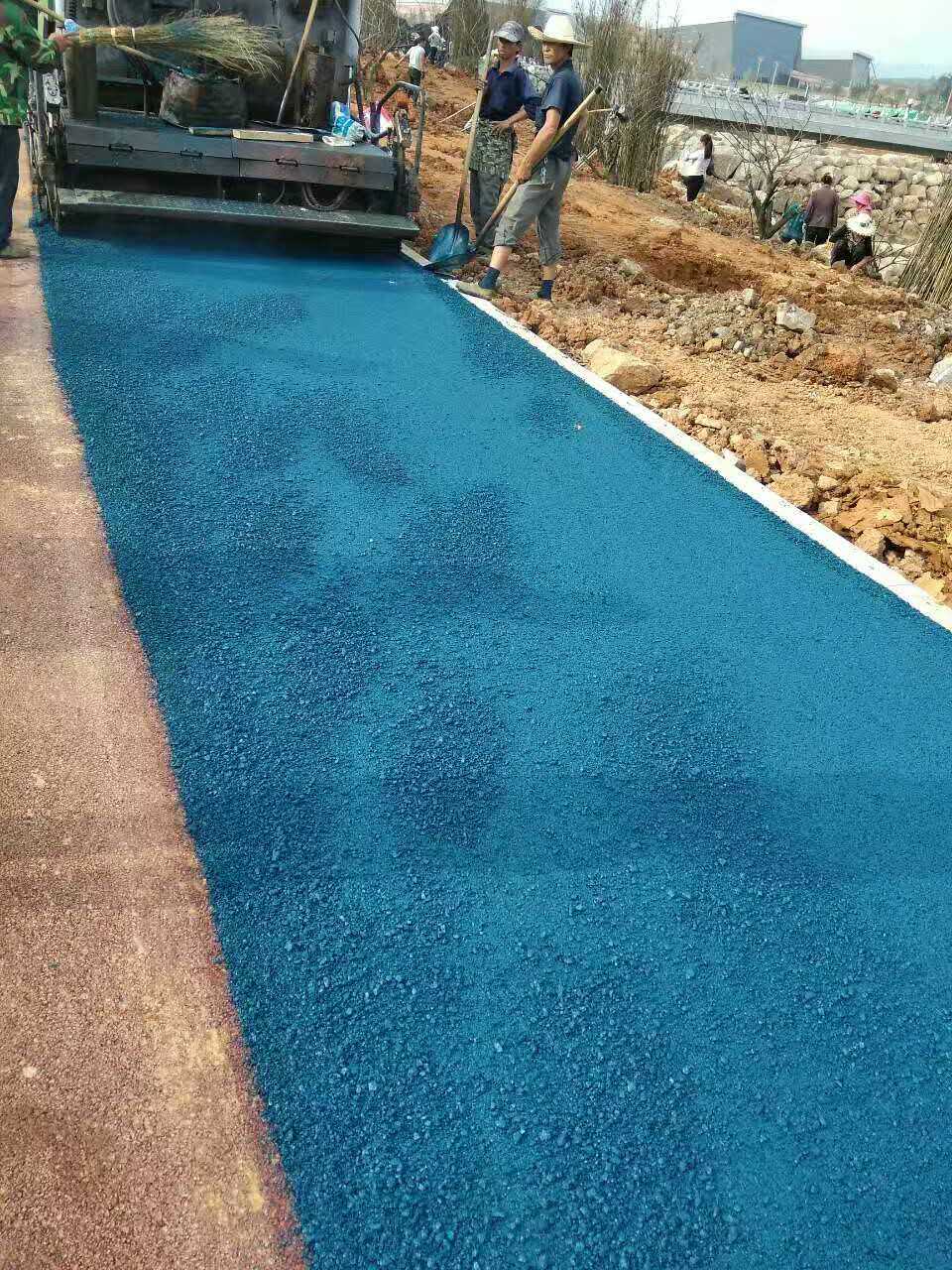 彩色瀝青路面